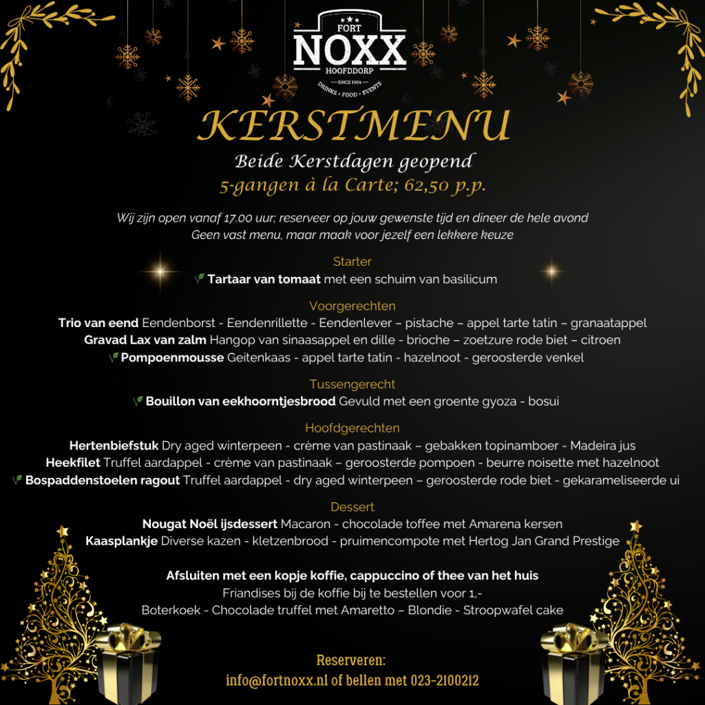 Kerstmenu 2025